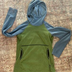 Melanzana Green and Blue Women's Jacket